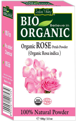 

Indus Valley Bio Organic 100% Pure Rose Petals Powder(100 g)
