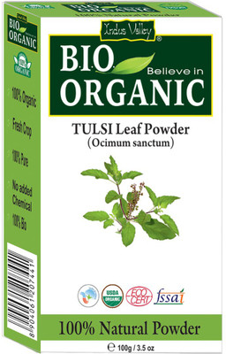 

Indus Valley Bio Organic 100% Herbal Tulsi Powder(100 g)