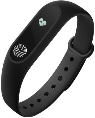 

ewave M2 Smart Fitness Band Fitness Band(Multicolor, Pack of 1), Black