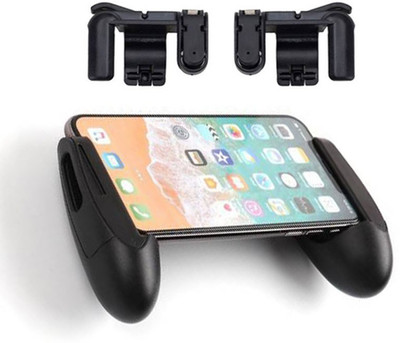 

Blue Birds Pubg Gamepad Joystick and Trigger Fire Button Assist Tool Compatible with All Smartphones Android Mobile Sensitive Shoot/aim Buttons L1 R1 Trigger Mobile Game Controller Gaming Accessory Kit(Black, For Android)