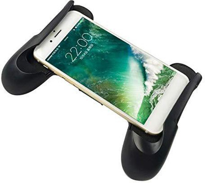 

Buy Genuine Mobile PUBG Joystick Controller Grip Case for Smartphones, Mobile Phone Gaming Grip with Joystick, Controller Holder Stand Joypad with Ergonomic Design Gaming Accessory Kit(Black, For Android, iOS)