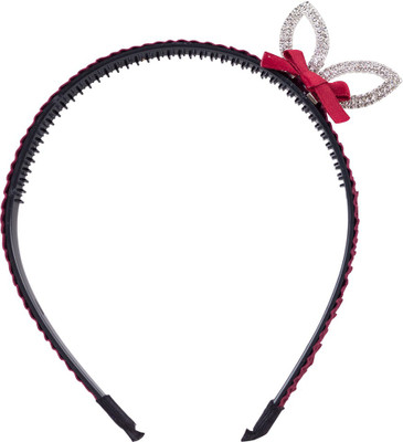 

Golden Peacock Red Kids Rabbit Ears&bowknot Shaped Hair Band Hair Band(Red)