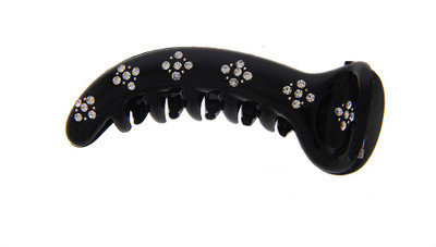 

Anuradha Art Jewellery Party Wear Banana Clip Banana Clip(Black)