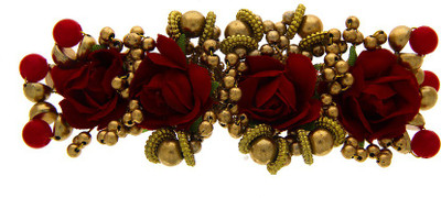 

Anuradha Art Jewellery Traditional Back Pin Back Pin(Red)
