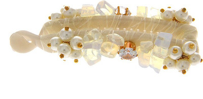 

Anuradha Art Jewellery Party Wear Banana Clip Banana Clip(White)