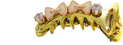 

Anuradha Art Jewellery Party Wear Banana Clip Banana Clip(Gold)