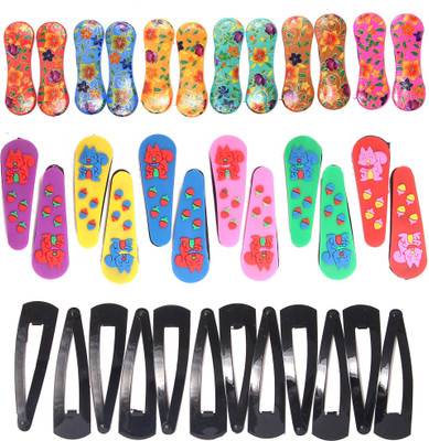 

AANJNEY TIC TAC MULTICOLOUR CLIPS combo Tic Tac Clip(Multicolor)