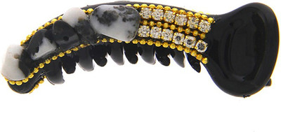 

Anuradha Art Jewellery Party Wear Banana Clip Banana Clip(Black)