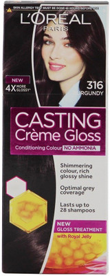 

L'Oreal Casting Creme Gloss 316 (Burgundy) Hair Color(Burgundy)