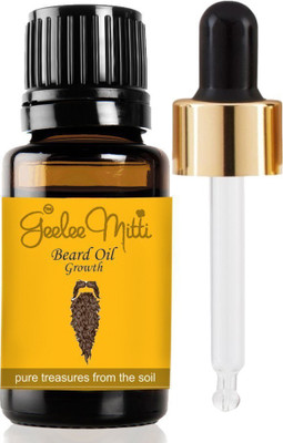 

Geeleemitti Beard Oil Growth for Stimulating Growth & Beautiful Facial Hair, Beard and Moustache Hair Oil(10 ml)
