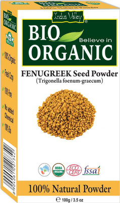 

Indus Valley 100% Natural Bio Organic Fenugreek Powder 100g(100 g)