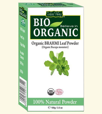 Indus Valley Bio Organic 100% Pure Brahmi Powder(100 g)