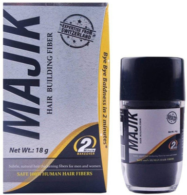 

PELO 100% Human Hair Fiber For Men And Boys, Black(18 g)