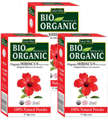

Indus Valley 100% Pure Hibiscus Powder - Triple Pack(300 g)