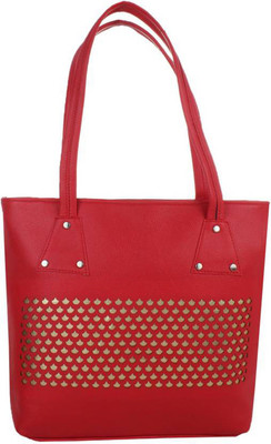 

Lizzu collection Hand-held Bag(Maroon, Red)