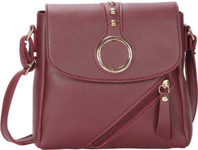 

Bagkok Sling Bag(Maroon)
