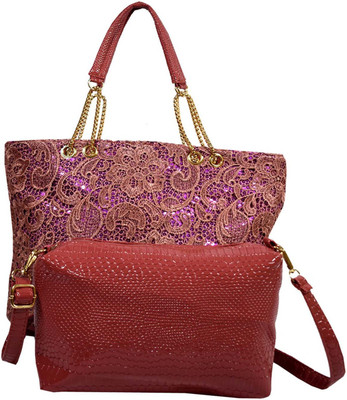 

Everything Traders Hand-held Bag(Pink)