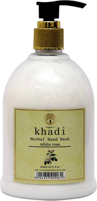 

Vagad's Khadi White Rose Herbal Handwash(450 ml, Pump Dispenser)