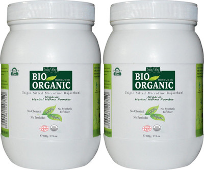 

Indus Valley Herbal Henna Powder Jar Bulk Pack - Set of 2(1000 g)