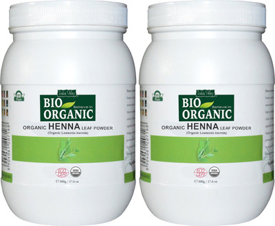 

Indus Valley 100% Organic Henna Leaf Powder Jar Bulk Pack - Set of 2(1000 g)