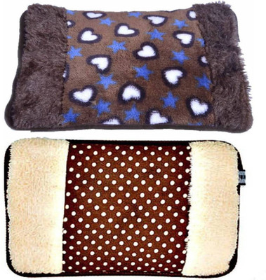 

saioni Super Comfort 2 Pack of Rechargeable Velvet Electric Warm Gel Bag With Auto Cutoff Electric 1 L Hot Water Bag(Multicolor)