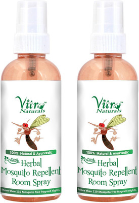 

Vitro Naturals Mosquito Repellent Room Spray 100ml SET OF 2(Pack of 2)