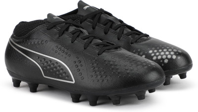 

Puma Boys & Girls Lace Football Shoes(Black