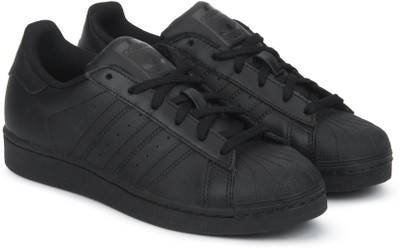 

ADIDAS Boys & Girls Lace Sneakers(Black, Cblack/cblack/cblack