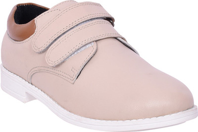

IRNADO Boys & Girls Velcro Sneakers(Beige