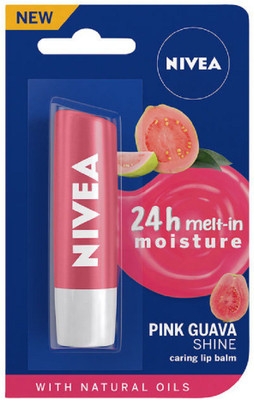 

Nivea Lip Balm Pink Guava Shine(Pack of: 1, 4.8 g)