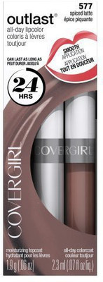 

Cover Girl Outlast Lipcolor - Spiced Latte 577 Pack Of 2(Multicolor)