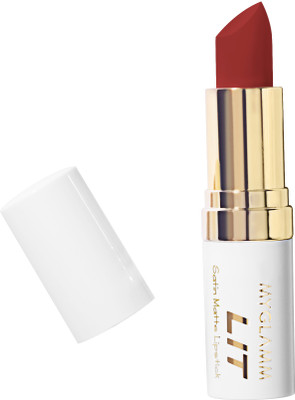 

MyGlamm LIT Satin Matte Lipstick(Desperate housewives)