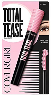 

Cover Girl Total Tease Mascara, Very Black, 0.21 Ounce 4.5 g(Black)