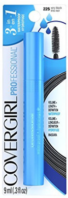 

Cover Girl Professional Waterproof Mascara Very Black 225, .3 oz 4.5 g(Black)