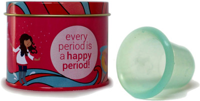 

Stonesoup  Reusable Menstrual Cup(Pack of 1, Green;blue