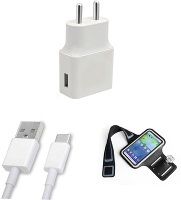 DAKRON Wall Charger Accessory Combo for OnePlus 6T(White)