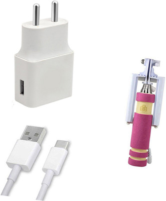 DAKRON Wall Charger Accessory Combo for OnePlus 6T(White)