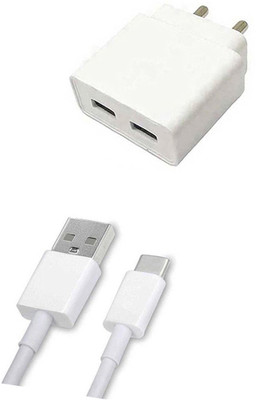 DAKRON Wall Charger Accessory Combo for Samsung Galaxy S9 Plus(White)