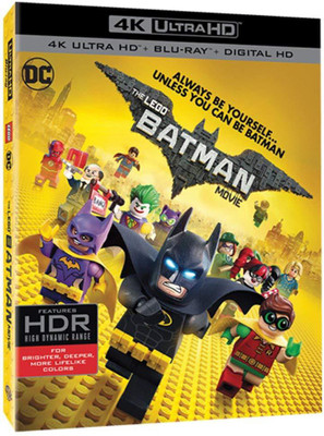 

The LEGO Batman Movie (4K UHD & HD) (2-Disc) + LEGO The Mini Batwing Toy(4K(UHD) Blu-ray English)
