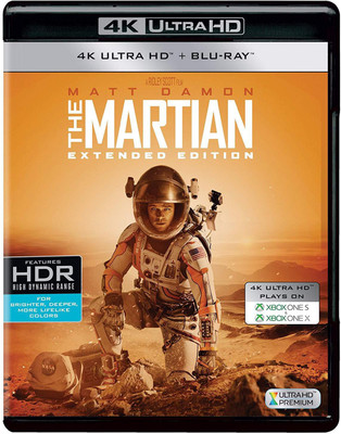 

The Martian - Extended Edition (4K UHD & HD) (2-Disc)(4K(UHD) Blu-ray English)
