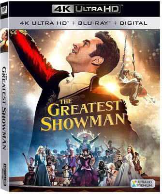 

The Greatest Showman (4K UHD & HD) - Slipcase(4K(UHD) Blu-ray English)