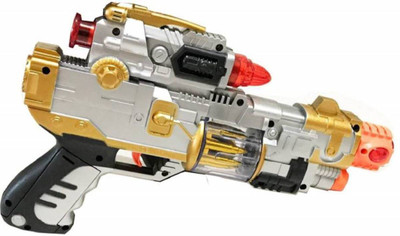 

DD RETAIL Musical Lighting Space War Gun Toy for Kids(Multicolor)