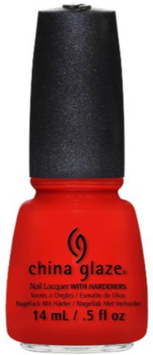 

China Glaze Nail Lacquer, Igniting Love, 0.5 Fluid Ounce Red