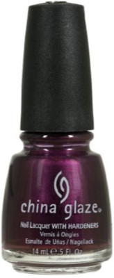 

China Glaze Nail Polish, Let's Groove, 0.5 Fluid Ounce Purple