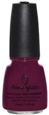 

China Glaze Nail Polish, Purr-Fact Plum, 0.5 Fluid Ounce Purple