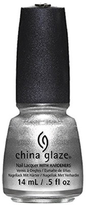 

China Glaze Nail Polish Clay Silver Lacquer, I'd Melt for You Silver