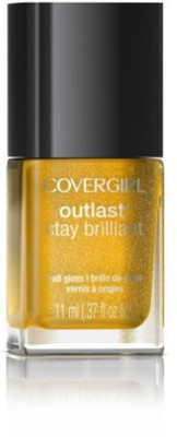 

Cover Girl Outlast Stay Brilliant Nail Gloss Sulfur Blaze 60 0.37 Fl Oz Yellow
