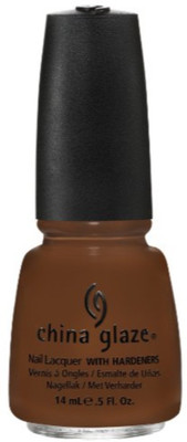 

China Glaze Nail Lacquer, Mahogany Magic, 0.5 Fluid Ounce Brown