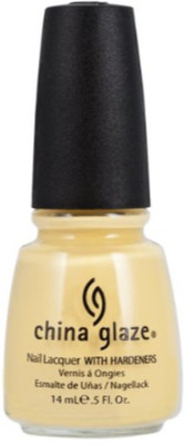 

China Glaze Nail Polish, Lemon Fizz, 0.5 Fluid Ounce Cream