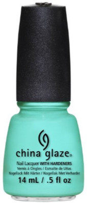 

China Glaze Nail Lacquer, Too Yacht To Handle, 0.5 Fluid Ounce Blue